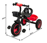 Триколка Embo Червен Caretero Toyz --- BebeMama