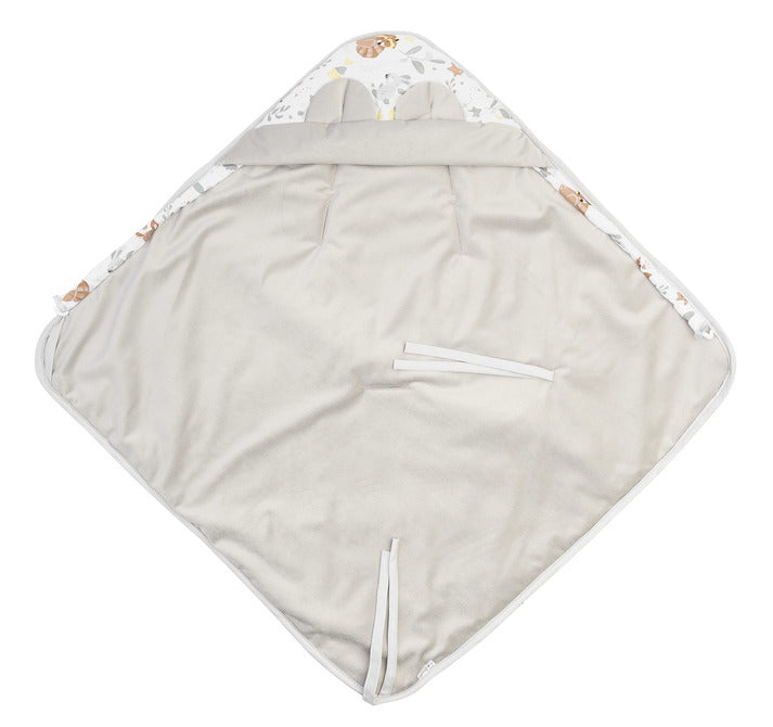 Пелена – Бял Forest Adventure За Столче За Кола 0-13Кг. 90X90 --- BebeMama