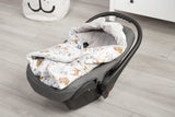 Sensillo Autósülés Betét 0-13Kg. 90X90 Kaland A Fehér Erdőben