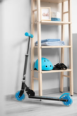 Тротинетка Tauro Blue + Каска И Протектори Caretero Toyz