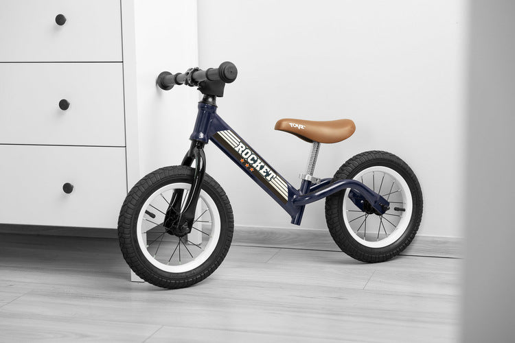 Колело За Баланс Rocket Navy 12" Caretero Toyz --- BebeMama