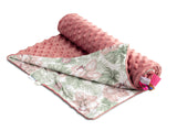 Одеяло – Ретро Розови Палми 100X80 --- BebeMama
