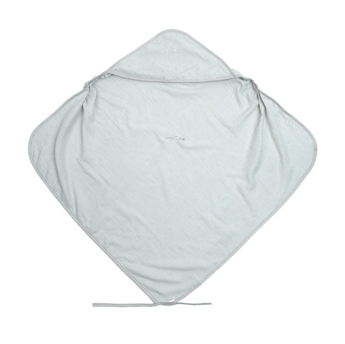 Pelenka nyárra - szürke csillagok autósüléshez 0-13 kg, 75x75