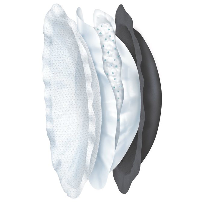 Подложки За Кърмене 60 Бр. Черни --- BebeMama