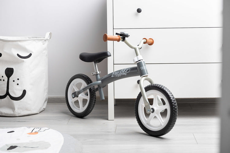 Колело За Баланс Brass - Сив Caretero Toyz --- BebeMama
