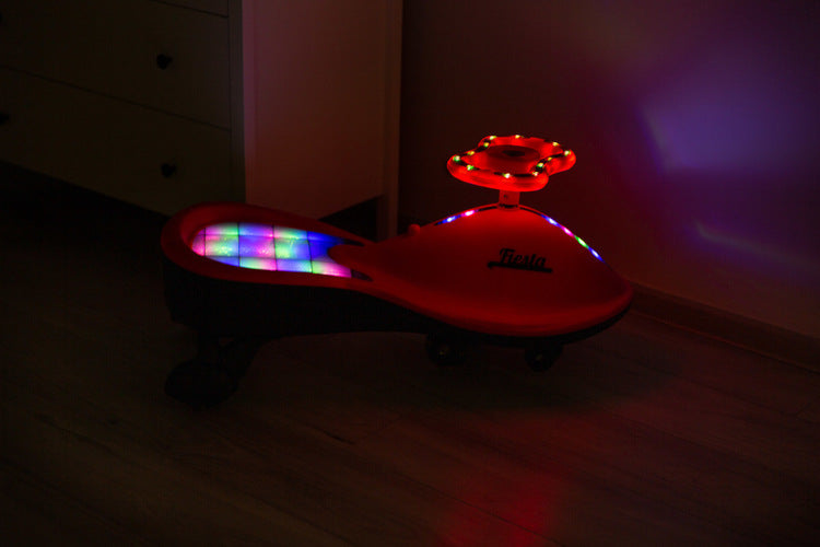 Кола Gravity Тип Бръмбър За Возене Ride-Оn Fiesta Red Caretero Toyz --- BebeMama