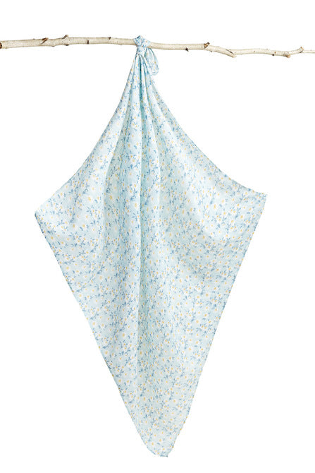 Bambusz pelenka 2 db menta+sárga 120x120