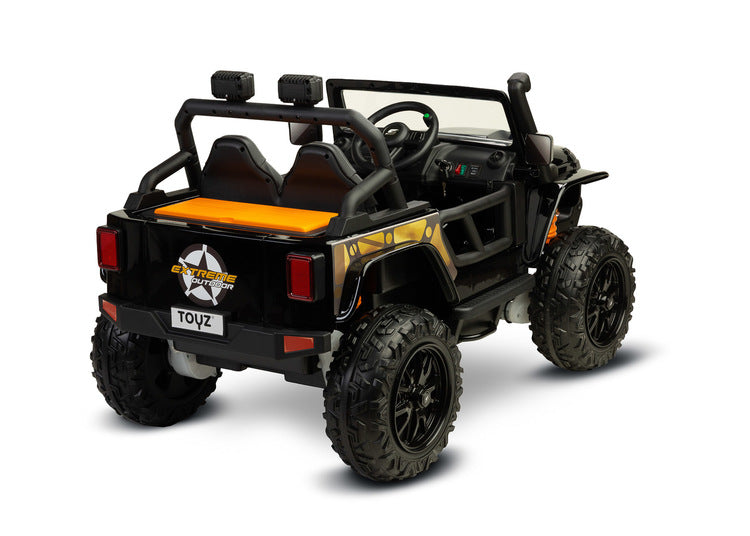 Inel auto cu baterie off-road, negru, Caretero Toyz