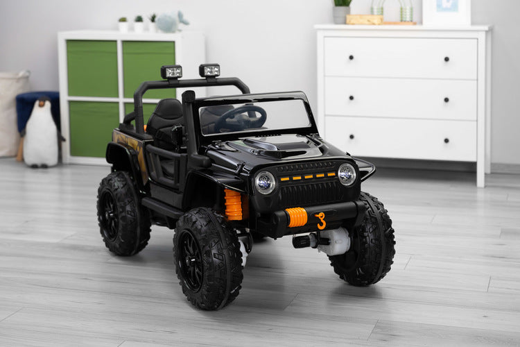 Inel auto cu baterie off-road, negru, Caretero Toyz
