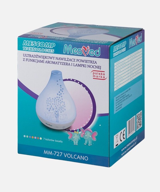 Овлажнител Mesmed + Нощна Лампа 2В1 --- BebeMama