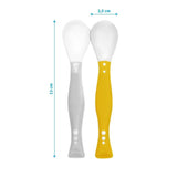 Гъвкави Лъжици 2 Бр Жълта+Сива --- BebeMama