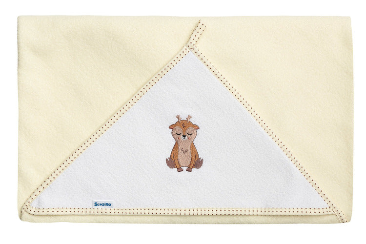 Хавлия За Баня 100X100 Beige Deer --- BebeMama