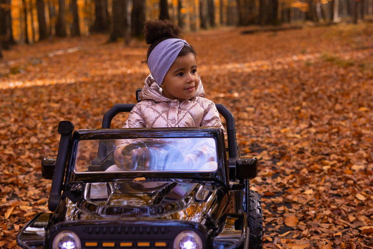 Inel auto cu baterie off-road, negru, Caretero Toyz