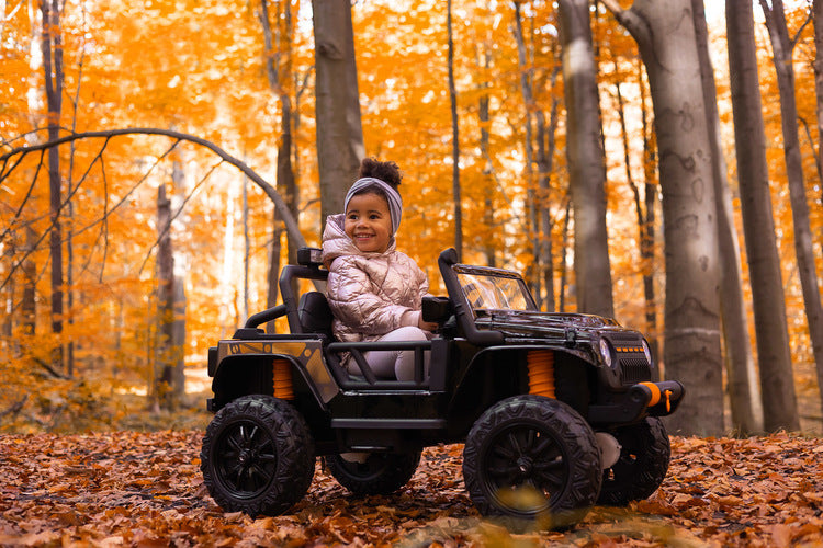 Inel auto cu baterie off-road, negru, Caretero Toyz