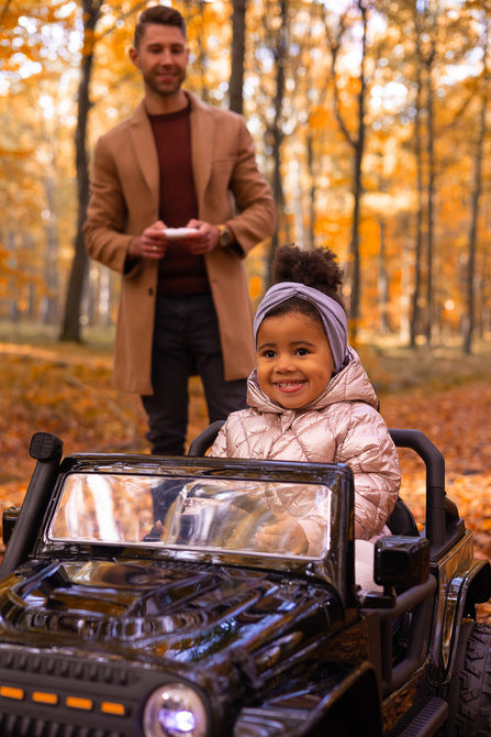 Inel auto cu baterie off-road, negru, Caretero Toyz