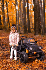 Inel auto cu baterie off-road, negru, Caretero Toyz