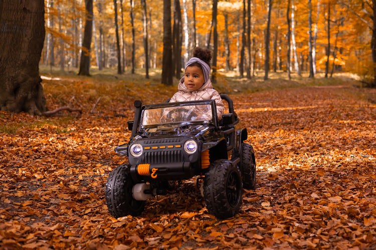 Inel auto cu baterie off-road, negru, Caretero Toyz