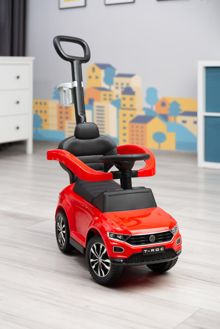 Количка За Яздене Vw T-Roc Червен Caretero Toyz --- BebeMama