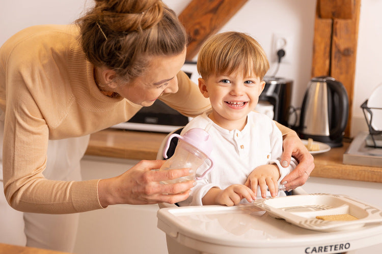 Стол За Хранене Velmo 3В1 Син Caretero --- BebeMama