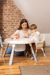 Стол За Хранене Velmo 3В1 Син Caretero --- BebeMama