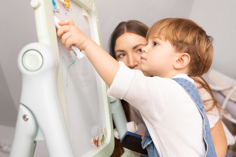 Образователна Дъска За Рисуване Розова Caretero Toyz --- BebeMama