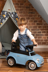 Кола За Каране Fiat 500 Син Caretero Toyz