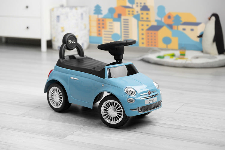 Кола За Каране Fiat 500 Син Caretero Toyz