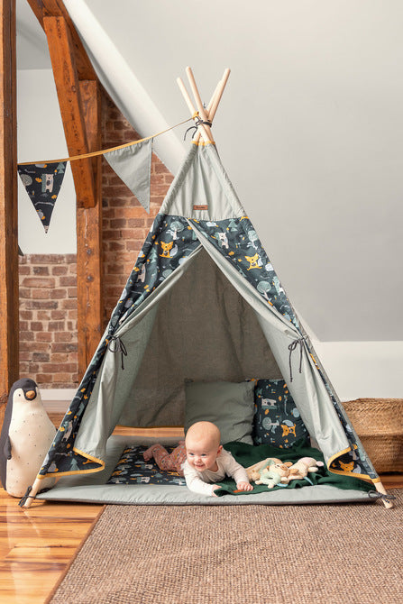 Палатка Типи Meadow Pink --- BebeMama