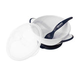 Купа С Чаша И Лъжица Тъмносиня --- BebeMama