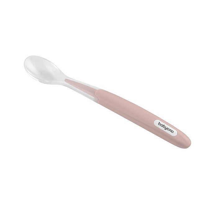 Lingură din silicon moale Babyono