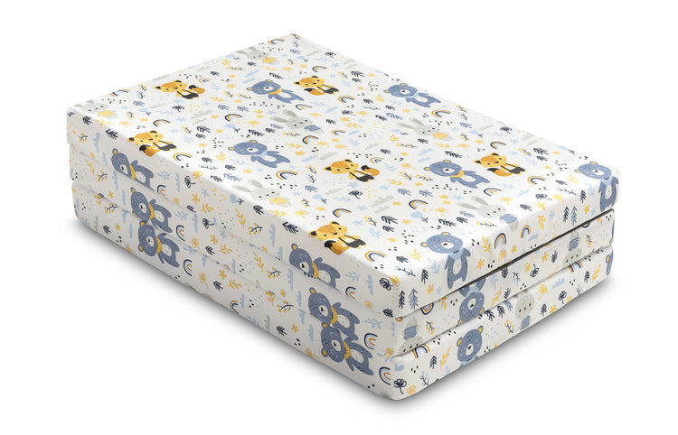 Сгъваем Матрак За Пътуване – Горски Приятели 120 X 60 --- BebeMama