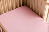 Чаршаф Джърси Deluxe Pink 120X60 --- BebeMama