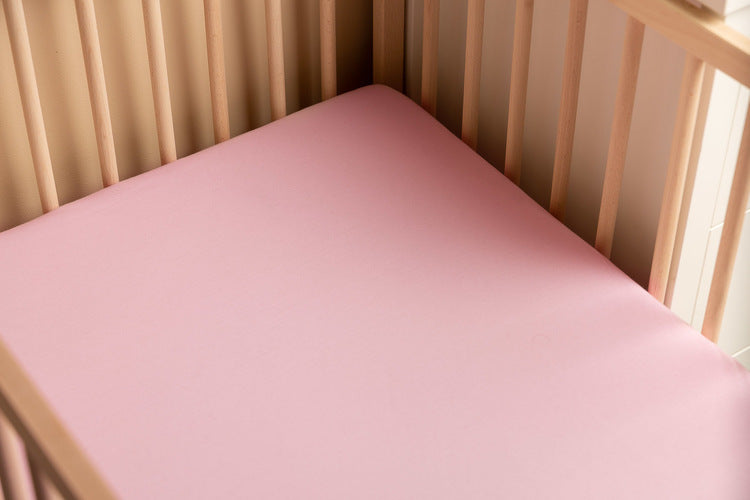 Чаршаф Джърси Deluxe Pink 120X60 --- BebeMama