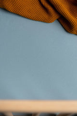 Чаршаф Джърси Deluxe Син 120X60 --- BebeMama