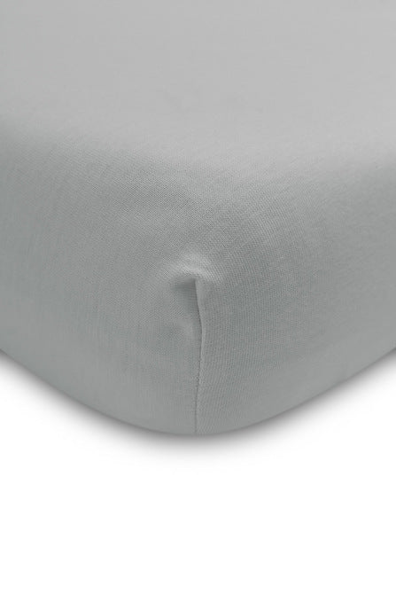 Чаршаф Джърси Deluxe Grey 120X60 --- BebeMama