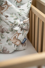 Пелена Waffle - Deers Mint 75Х75 --- BebeMama