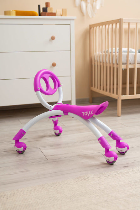 Кола Ride-Оn Push Car Beetle Purple Caretero Toyz --- BebeMama