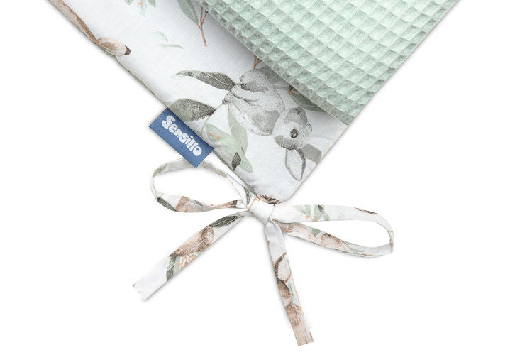 Обиколник Waffle Deers Mint --- BebeMama