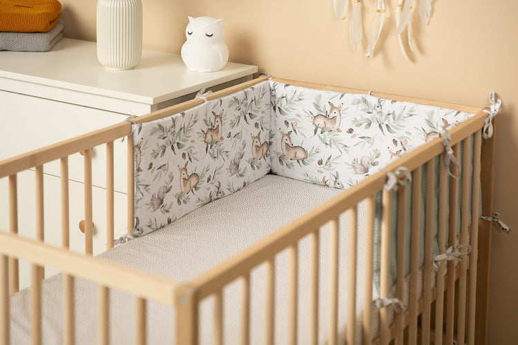 Обиколник Waffle Deers Mint --- BebeMama