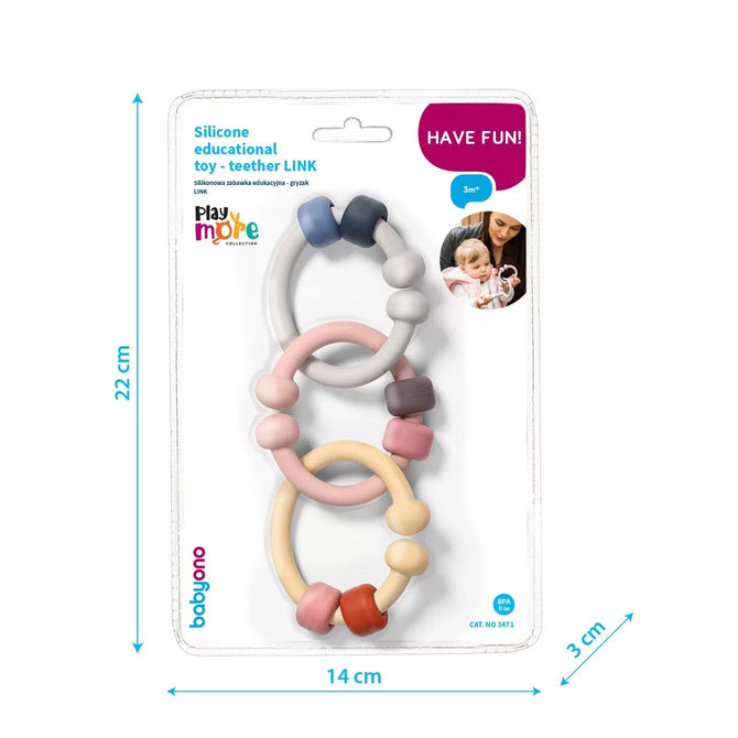 Образователна Силиконова Играчка -Гризалка --- BebeMama