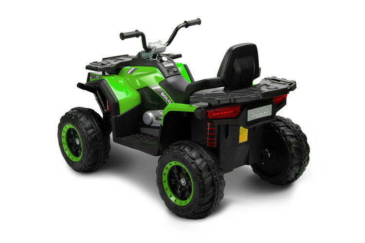 Vehicul Quad Solo cu baterie, verde