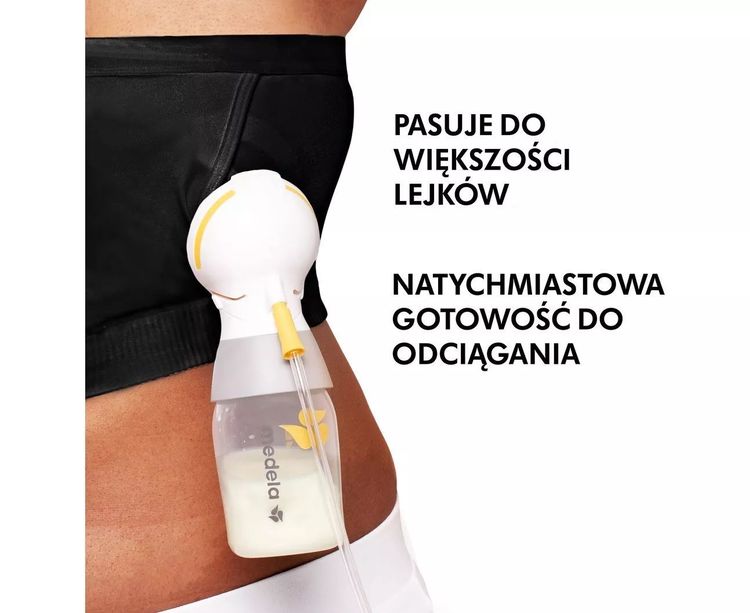 Корсет За Изцеждане На Гърдите Hands-Free L Черен --- BebeMama