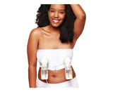 Корсет За Изцеждане На Гърдите Hands-Free Xl Бял --- BebeMama