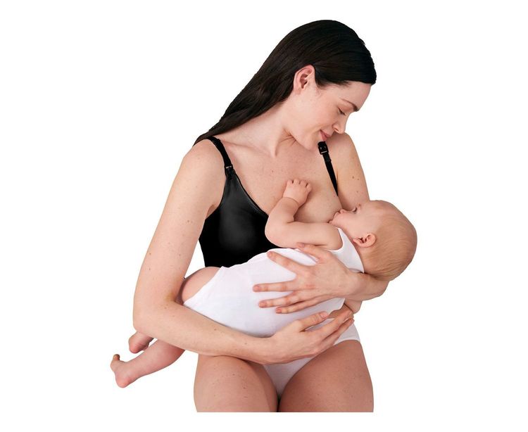 Сутиен За Кърмене И Изцеждане 3В1 S Черен --- BebeMama