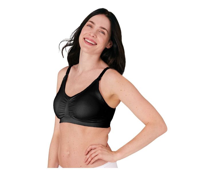 Сутиен За Кърмене И Изцеждане 3В1 S Черен --- BebeMama
