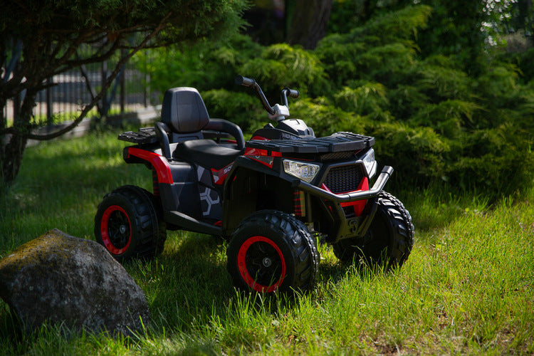 Акумулаторно Превозно Средство Quad Sl Червен Caretero Toyz