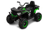 Vehicul Quad Solo cu baterie, verde