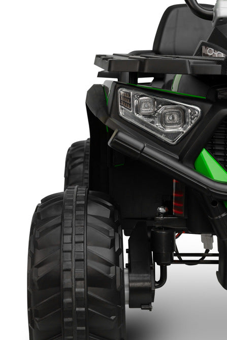 Vehicul Quad Solo cu baterie, verde