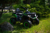 Vehicul Quad Solo cu baterie, verde