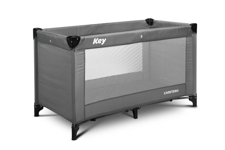 Сгъваема Кошара За Пътуване Key Graphite Caretero --- BebeMama